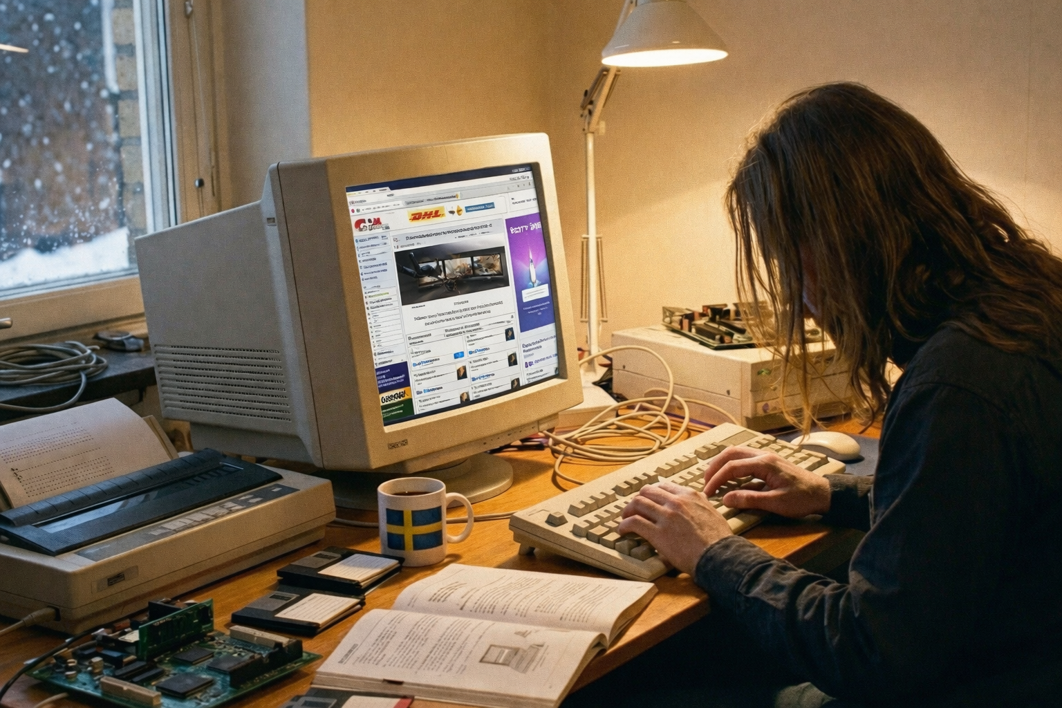 One of Sweden's first web-based e-commerce systems