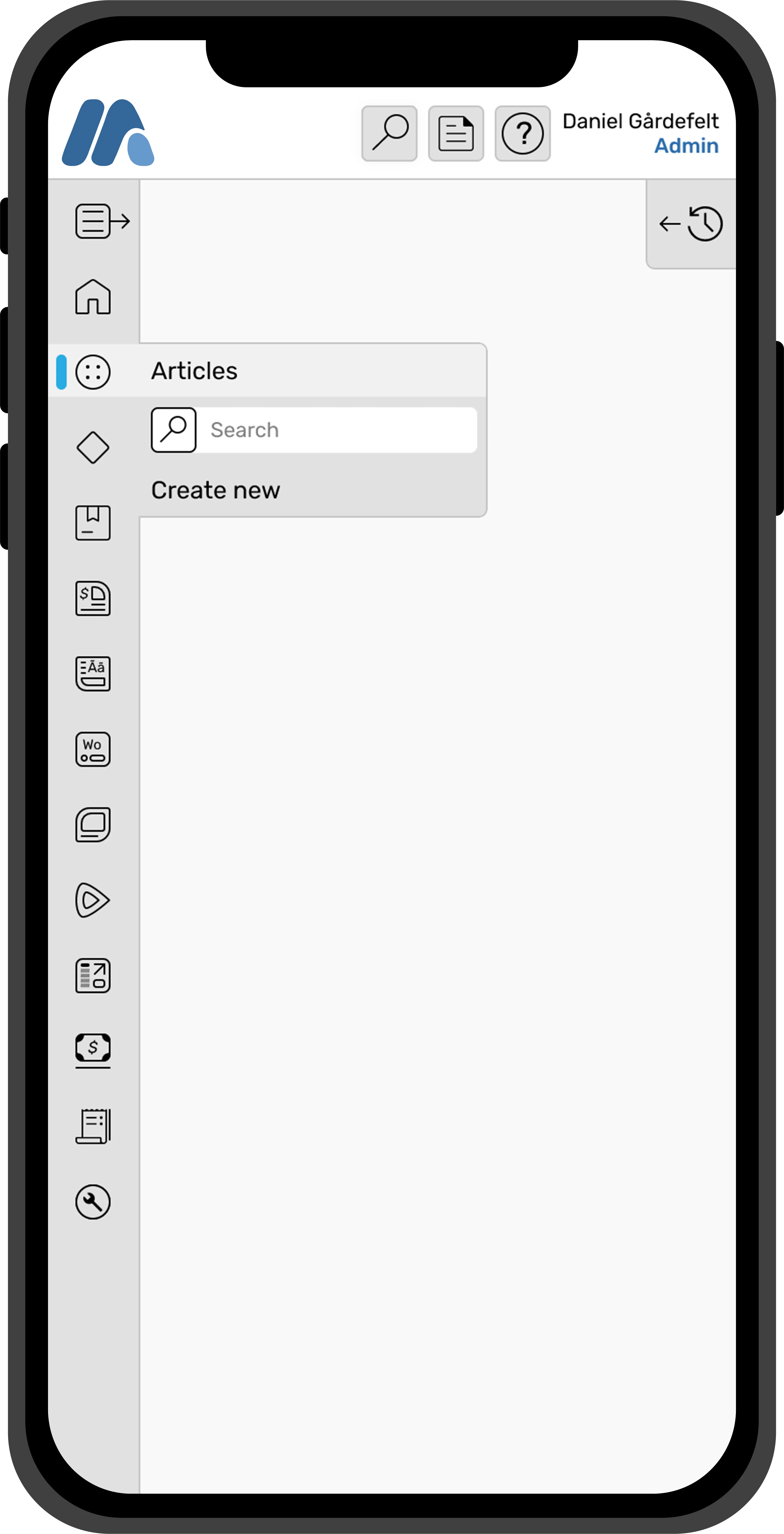 Maxameter ERP – mobile
