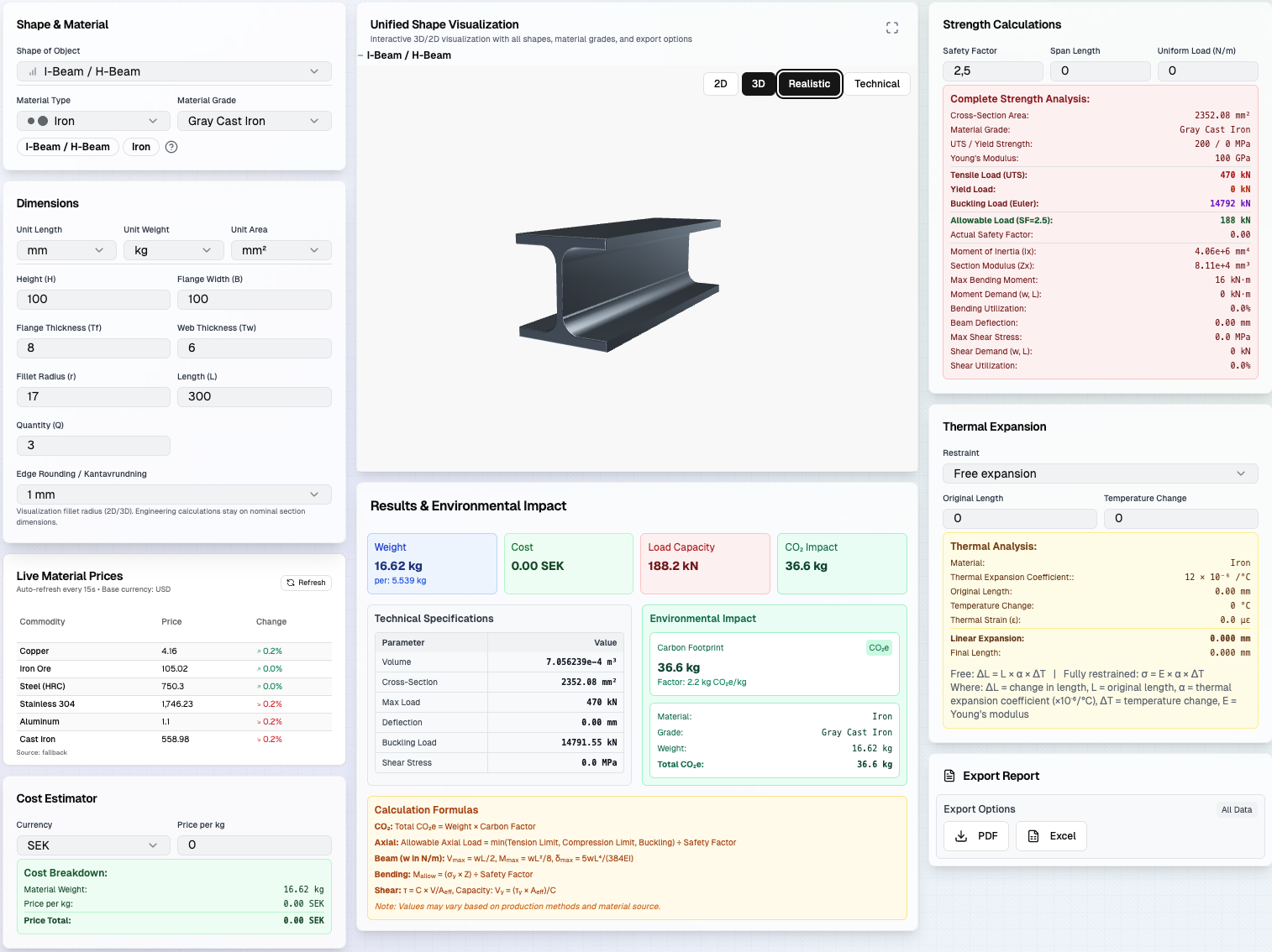 Maxameter 3D Produktkonfigurator